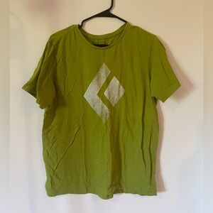 Black Diamond Olive T-Shirt with Dark Gray Logo